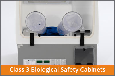 Class 3 biological safety cabinets