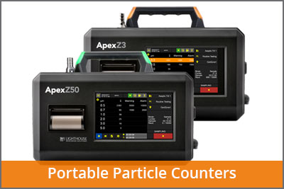 Portable particle counters laftech