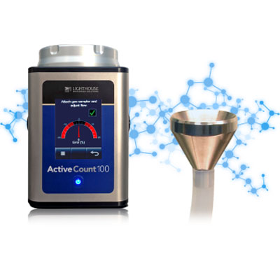 Lighthouse ActiveCount 100 Microbial Air Sampler