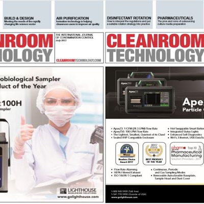 Cleanroom Technology Magazine Features Lighthouse Products