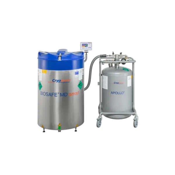 BIOSAFE Cryocooler for Cryopreservation - Working Wide Neck Series - Image 4